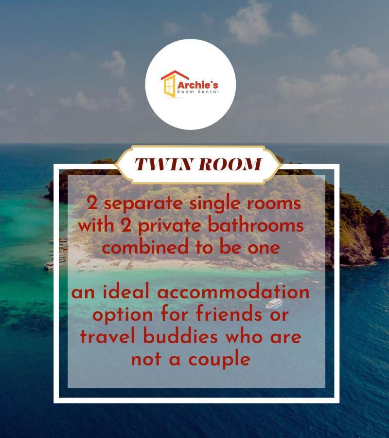 Archie'S Budget Twin Room Rental San Vicente  Extérieur photo